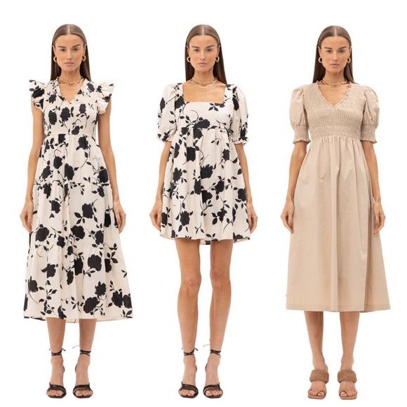 Sofie the Label Ines cotton midi dress NWT - Picture 11 of 11